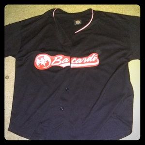 Vintage Bacardi base ball tee
